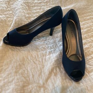 Womens Toe-Peep Heels